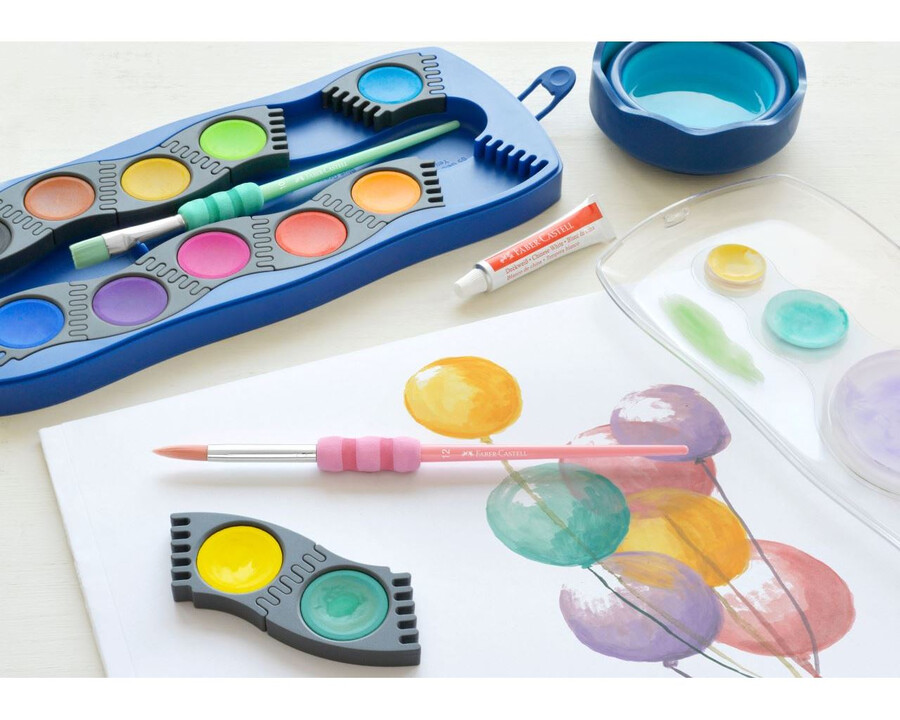 set pastelnih kistova soft touch
