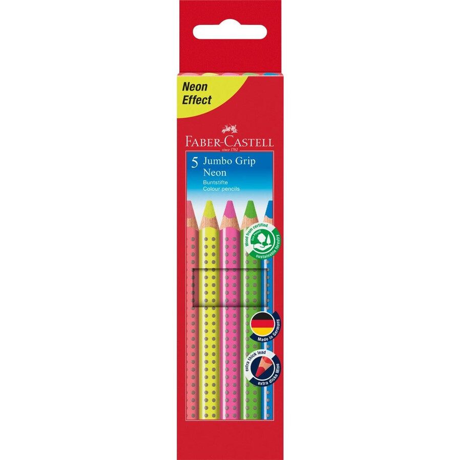 jumbo grip neonska olovka u boji