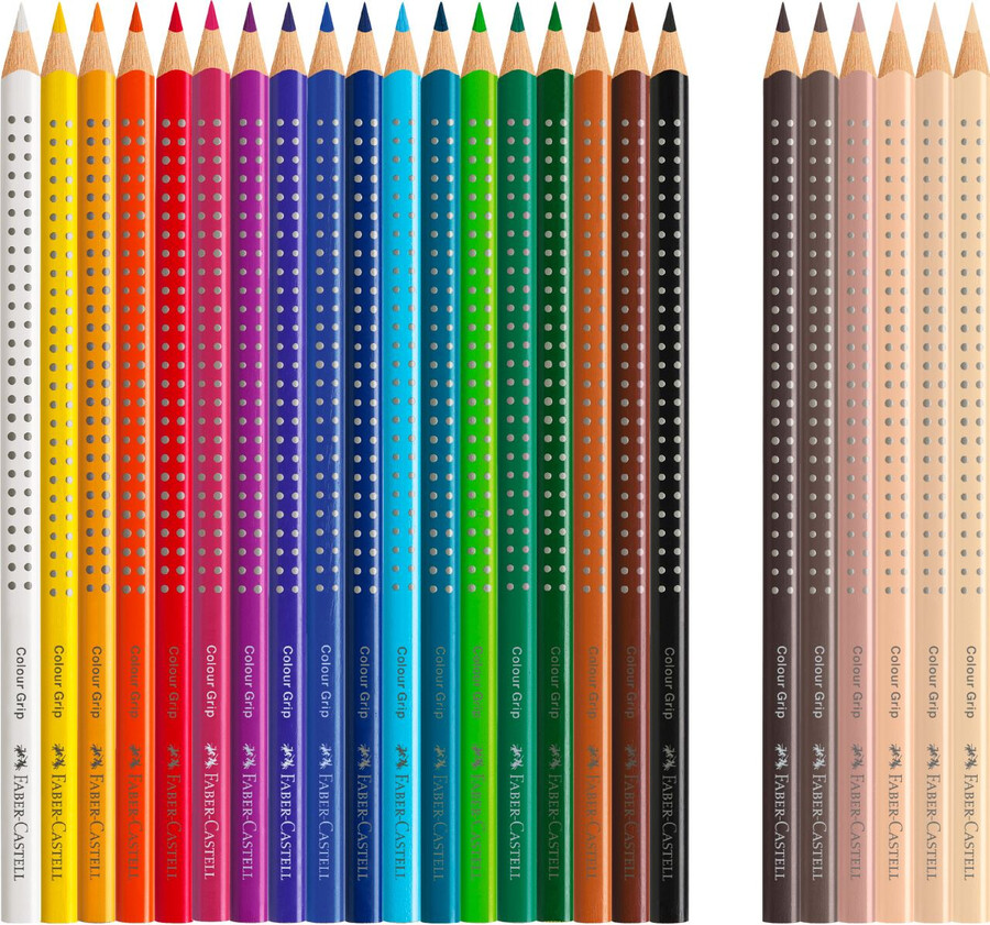 olovke u boji colour grip tonovi kože