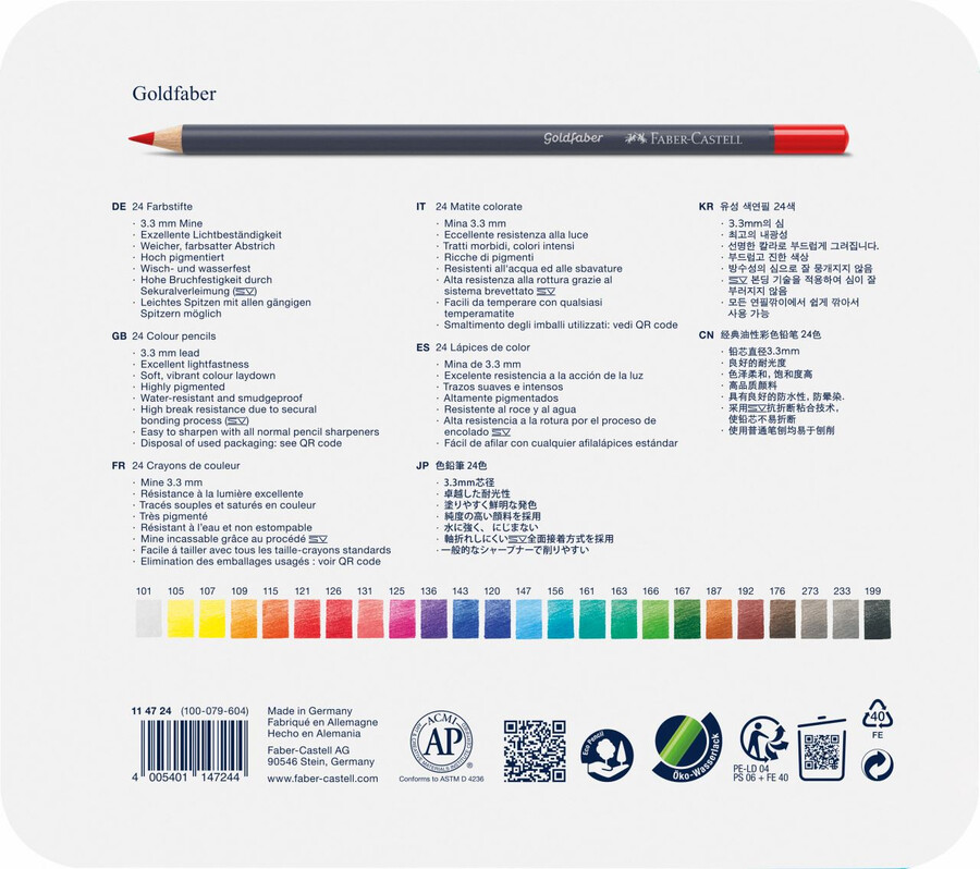 goldfaber olovka u boji