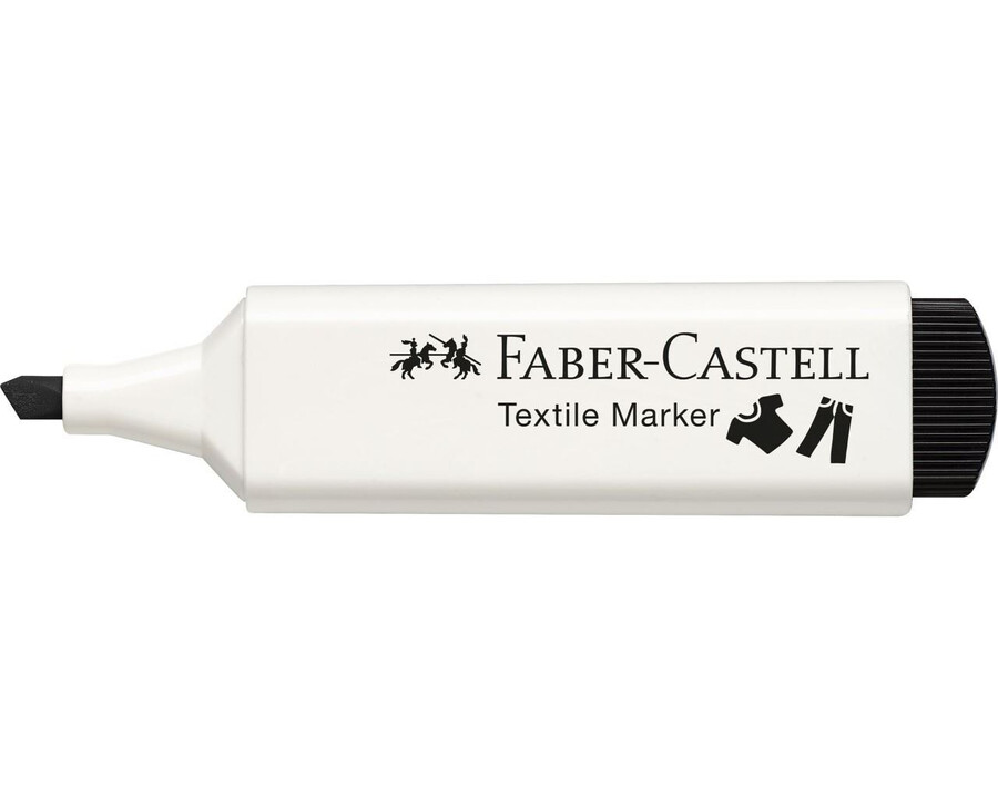 marker za tekstil crni