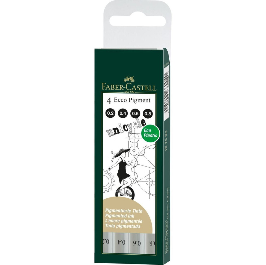 ecco pigment fineliner novčanik od 4