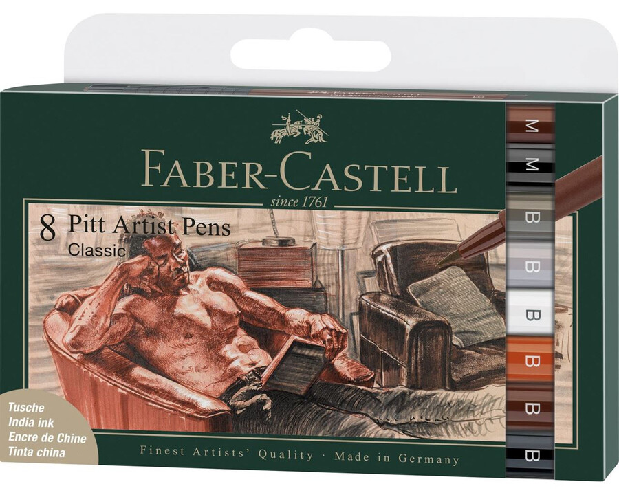 pitt artist pen brush indijska tinta