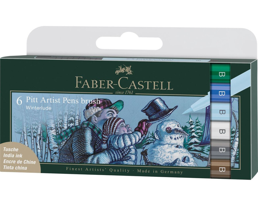 pitt artist pen brush indijska tinta