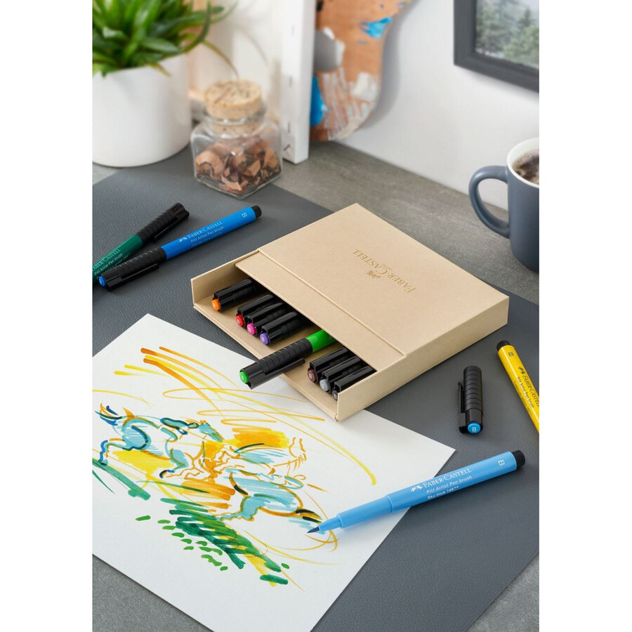 pitt artist pen brush indijska tinta