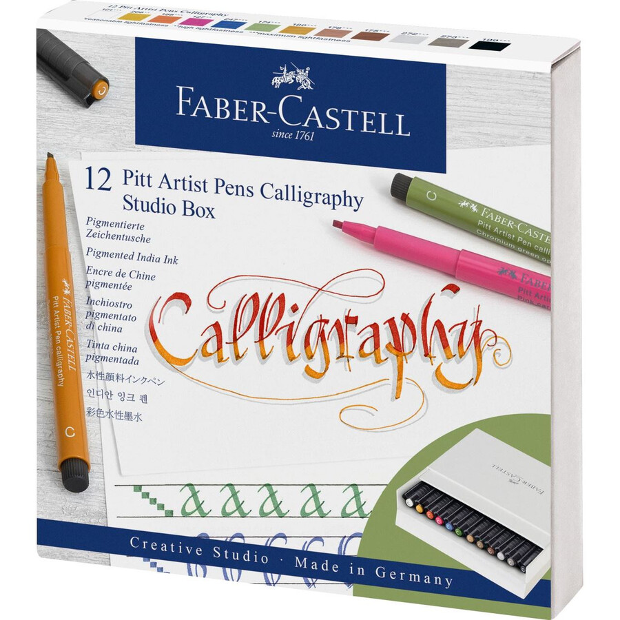 pitt artist pen india ink pen calligraphy