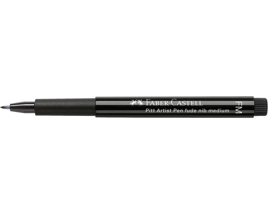 pitt artist pen fude srednja tinta s india ink tintom