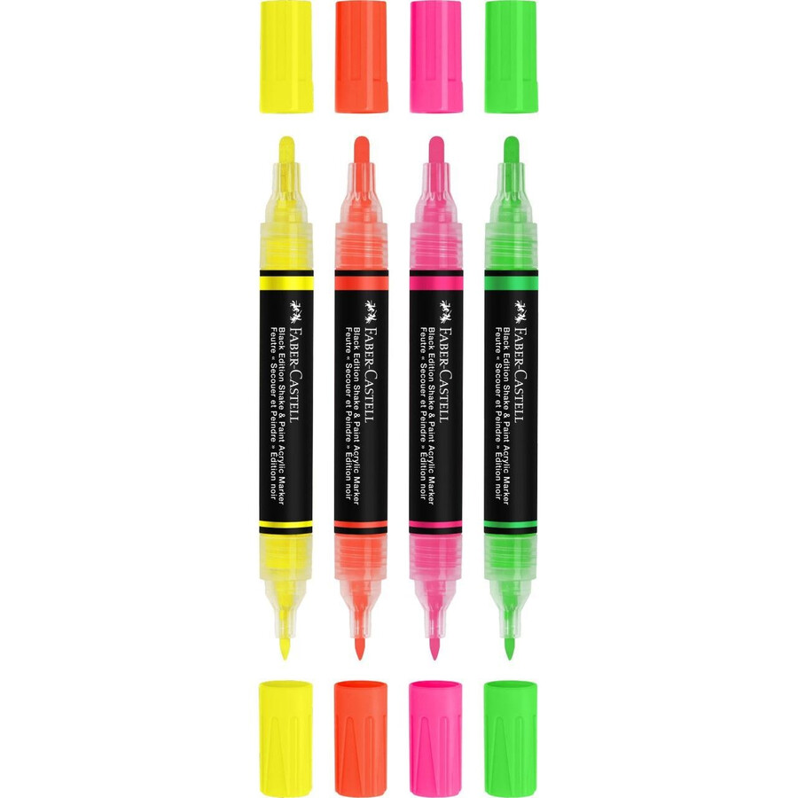 akrilni marker black edition shakepaint neon