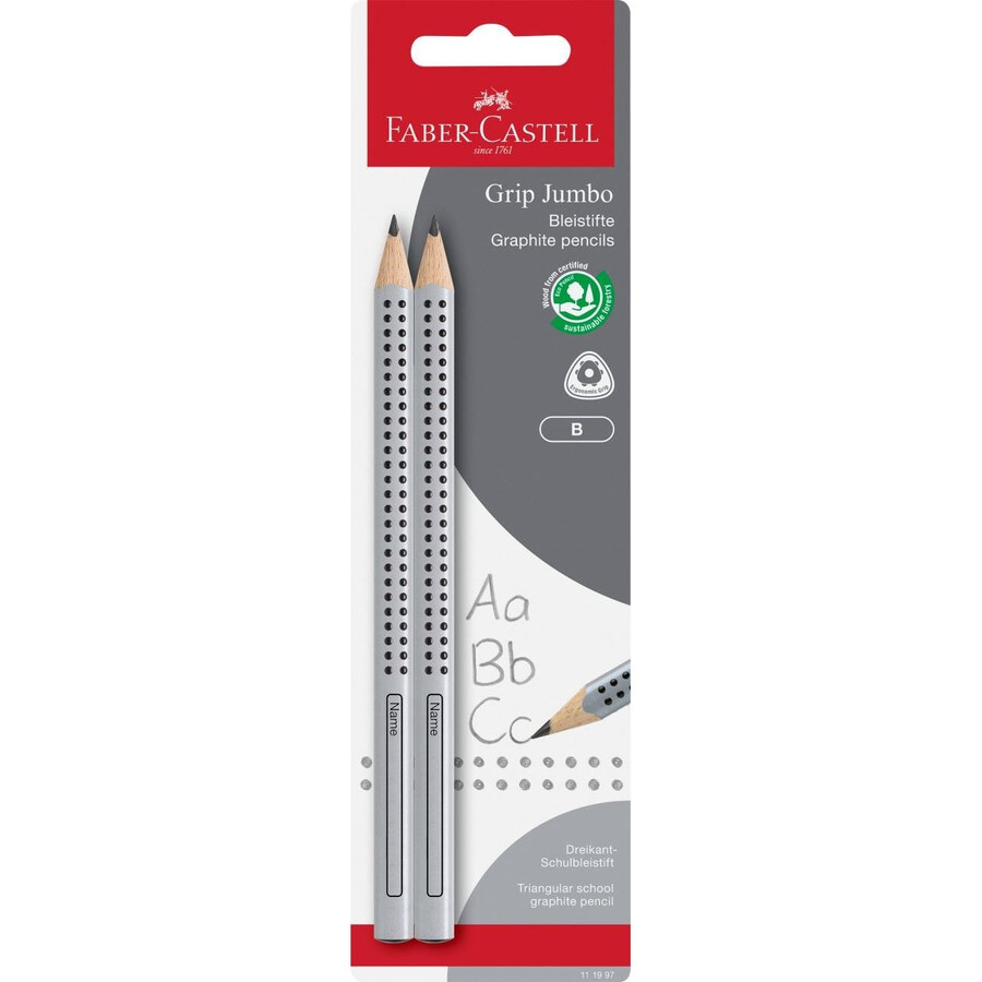 jumbo grip grafitne olovke set b