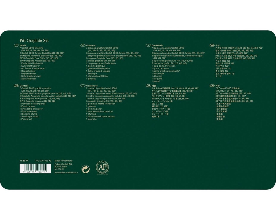 pitt grafit set