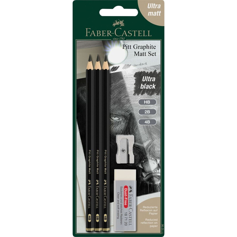 pitt graphite matt set