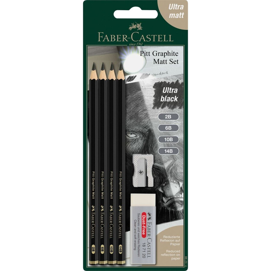 pitt graphite matt set